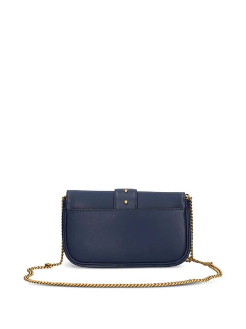 PINKO mini Pocket Love cross-body bag - Blue