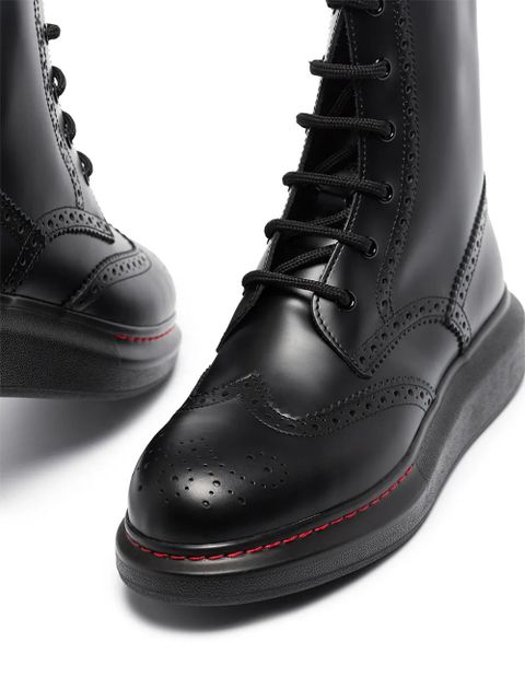 Alexander McQueen lace-up ankle boots - Black - zdjęcie produktu nr 2