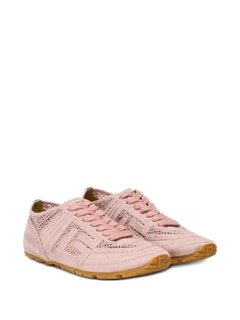 Balmain Racer 45 macramé sneakers - Pink - zdjęcie produktu nr 2