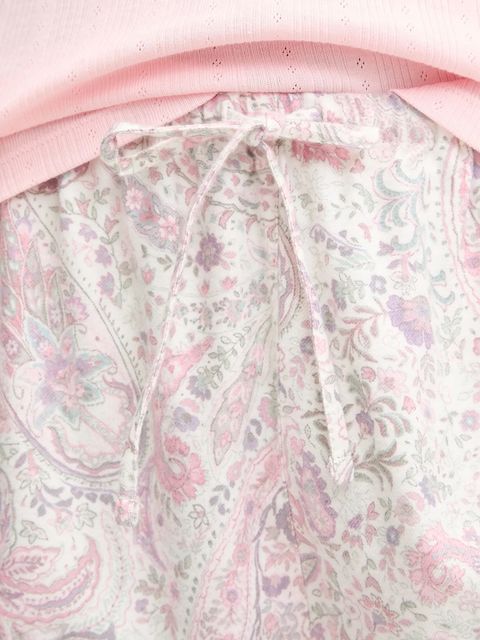 Lauren Ralph Lauren piżama damska kolor różowy ILN72448