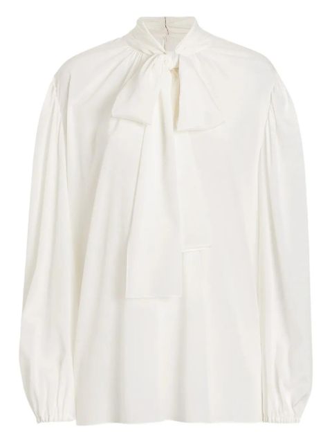 Dolce & Gabbana DNA bow-detailed shirt - White - zdjęcie produktu nr 1