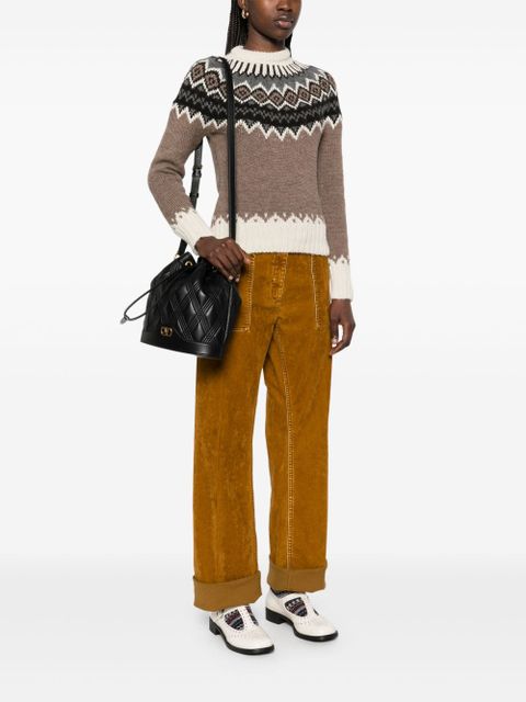 Valentino Garavani VLogo bucket bag - Black - zdjęcie produktu nr 2