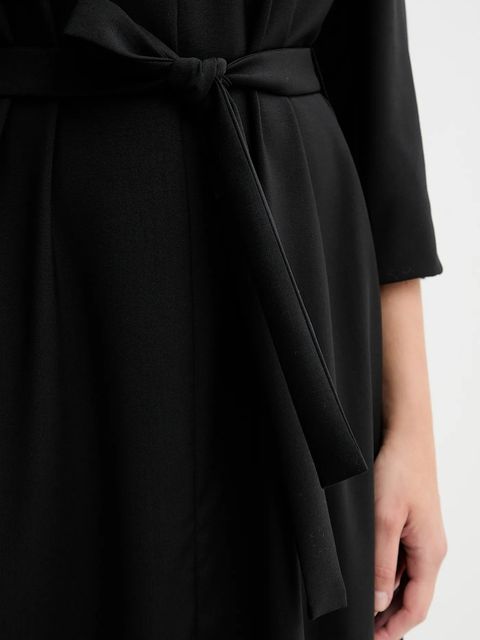 Weekend Max Mara sukienka LAZIALE kolor czarny mini prosta 2525226012600