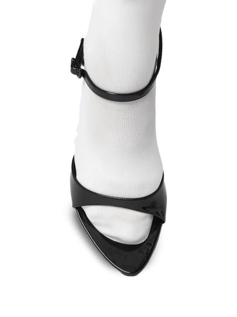 Balenciaga 110mm Avenue buckle strap pumps - Black