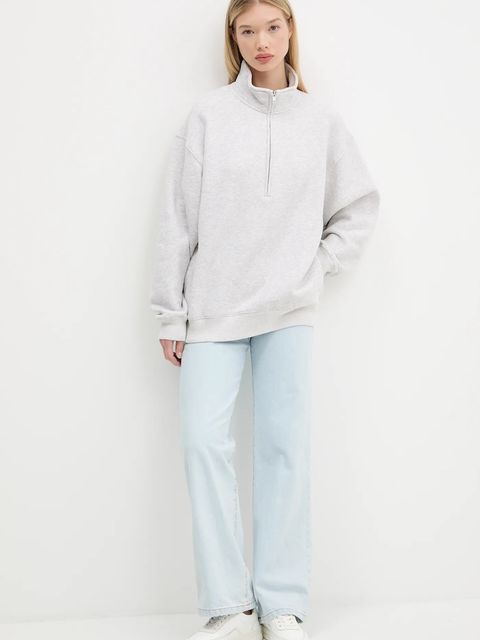 Abercrombie & Fitch bluza damska kolor szary wzorzysta KI152-5256-112 - zdjęcie produktu nr 2