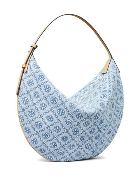 Tory Burch T Monogram shoulder bag - Blue