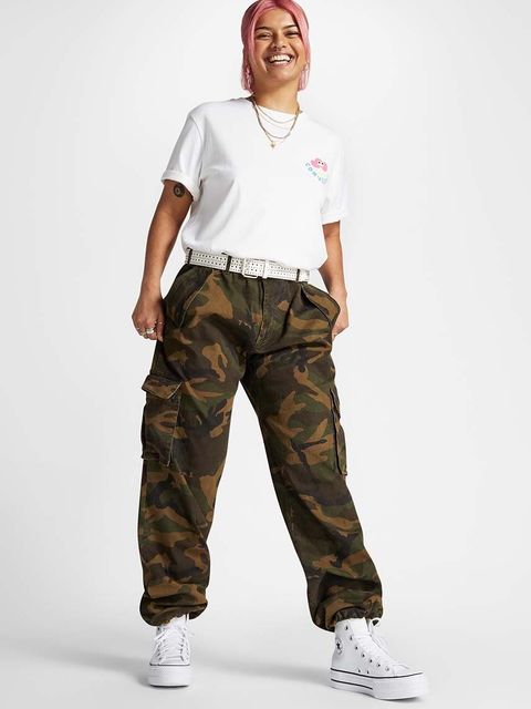 Converse trampki Chuck Taylor All Star Lift Platform kolor biały 561676C