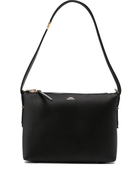 TOTEME bevel zip shoulder bag - Black - zdjęcie produktu nr 1