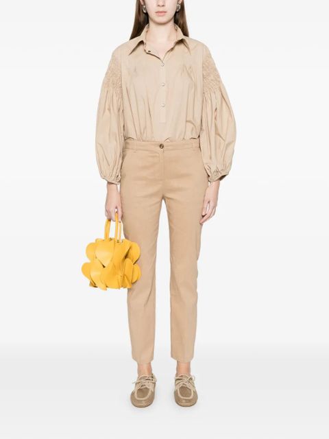 PINKO Bello cropped trousers - Neutrals - zdjęcie produktu nr 2