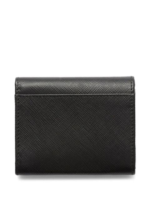 Prada small saffiano leather wallet - Black - zdjęcie produktu nr 2