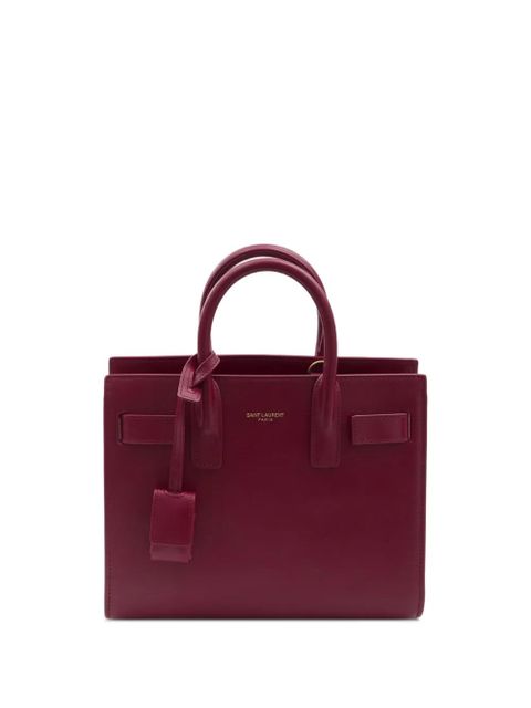 Saint Laurent small Sac De Jour tote bag - Red