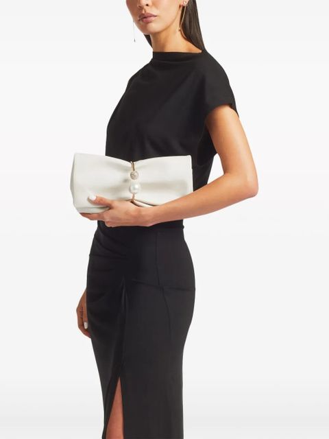 Jimmy Choo Xandra clutch - White - zdjęcie produktu nr 2