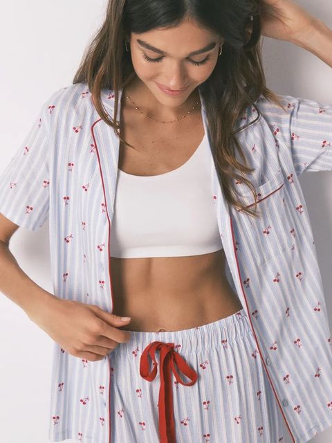 women'secret piżama bawełniana