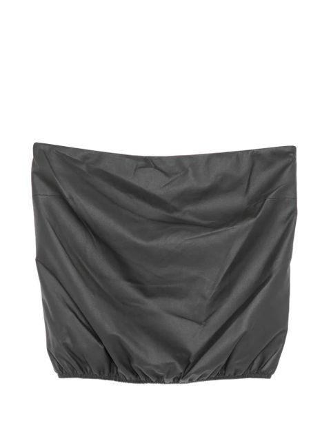 Alexander Wang leather strapless top - Black - zdjęcie produktu nr 1