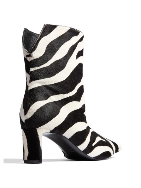 KHAITE Ona ankle boots - White