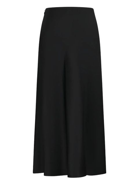 KHAITE concealed-fastening midi skirt - Black - zdjęcie produktu nr 1