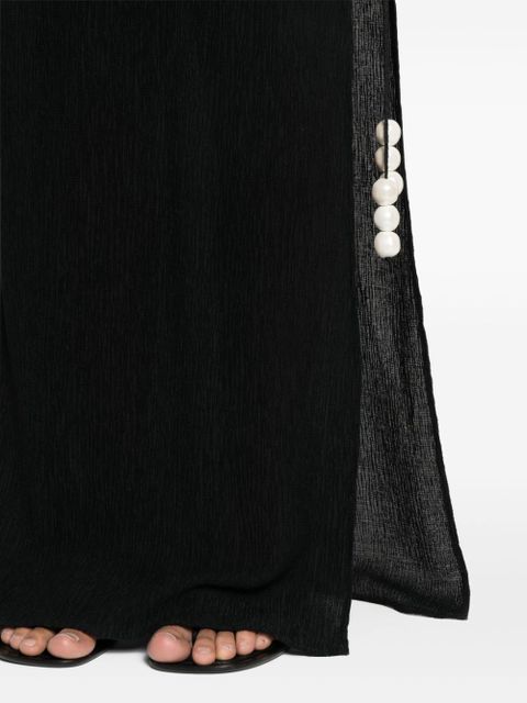 Magda Butrym asymmetric-design skirt - Black