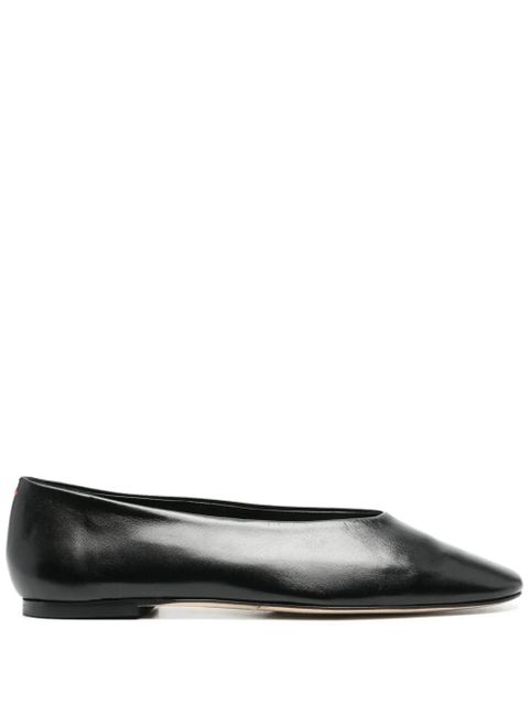 Aeyde Kirsten leather flat - Black - zdjęcie produktu nr 1