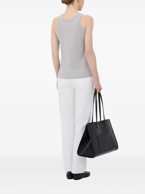 LouLou de Saison Poso LDS sleeveless cotton tank top - Grey