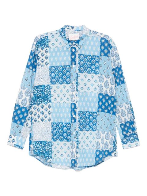 MC2 Saint Barth Brigitte shirt - Blue - zdjęcie produktu nr 1