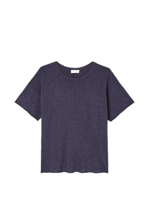 American Vintage Sonoma raw-edge T-shirt - Blue - zdjęcie produktu nr 1