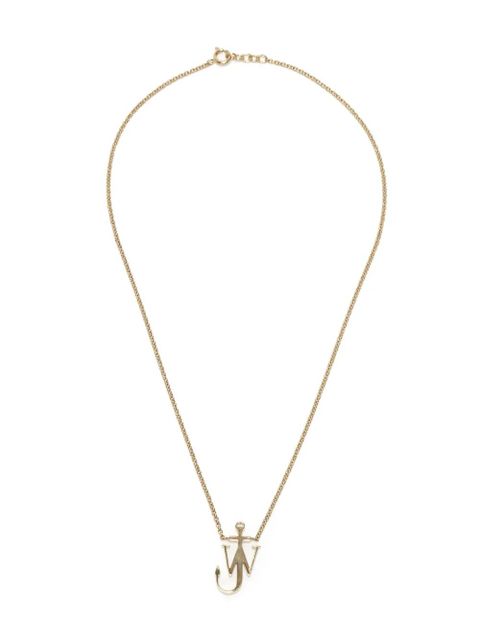 JW Anderson Anchor pendant necklace - Gold - zdjęcie produktu nr 2