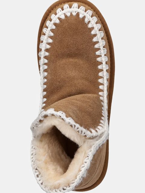 Answear.LAB śniegowce zamszowe kolor brązowy