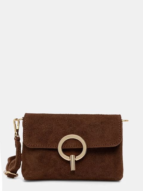 Answear.LAB torebka crossbody damska zamszowa - zdjęcie produktu nr 1