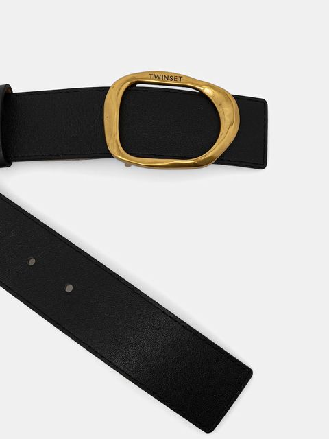 Twinset pasek damski kolor czarny 252TO525A - zdjęcie produktu nr 2