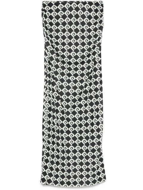 Nanushka Norine midi skirt - Green - zdjęcie produktu nr 1