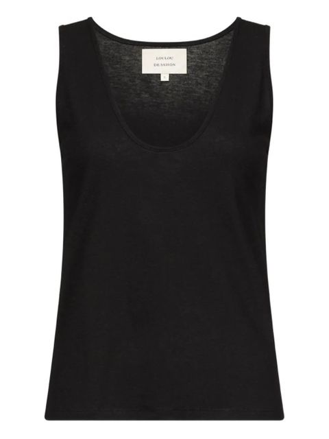 LouLou de Saison Albia top - Black - zdjęcie produktu nr 1