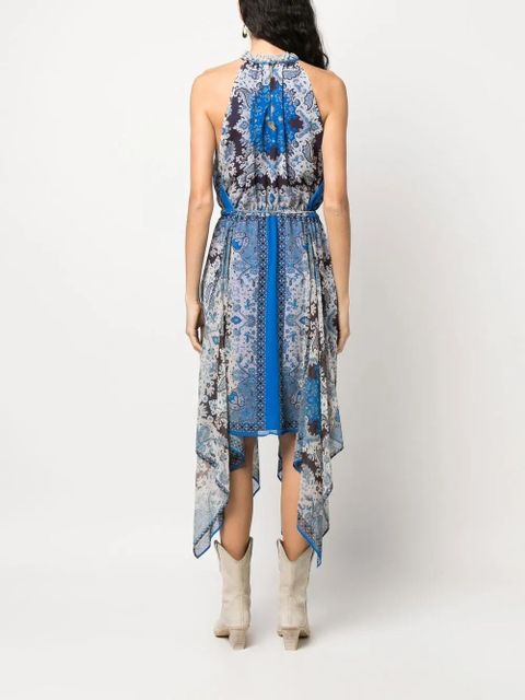 TWINSET all-over-print dress - Blue