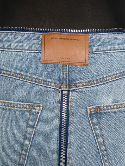 Alexander Wang zip jeans - Blue