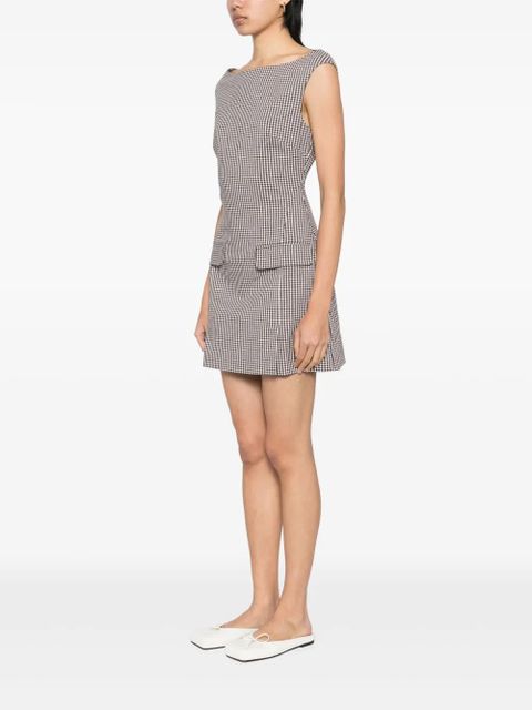 STAUD Walker dress - Brown