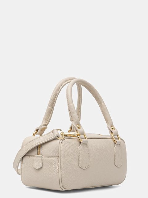 Answear.LAB torebka skórzana kolor beżowy