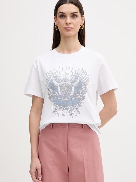 Mos Mosh t-shirt bawełniany Washa