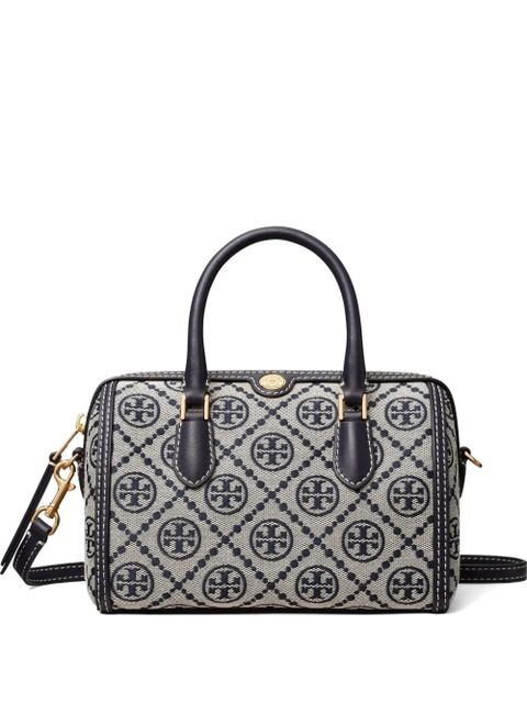 Tory Burch T-Monogram petite barrel bag - Blue - zdjęcie produktu nr 1