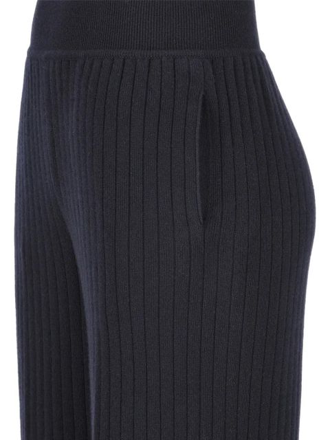 Loro Piana Coste ribbed welt-pocket trousers - Blue - zdjęcie produktu nr 2