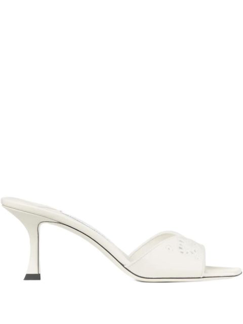 Jimmy Choo 70mm Skye mules - White - zdjęcie produktu nr 1