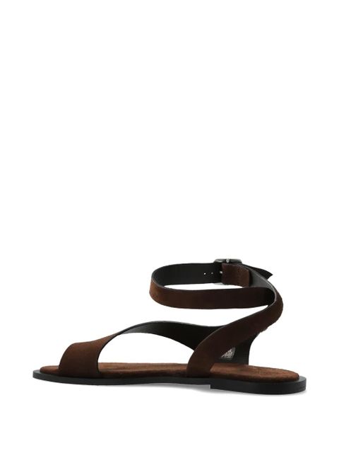 ALOHAS Honu buckle-strap sandals - Brown