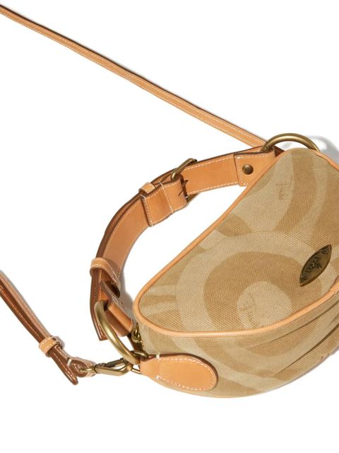 PUCCI buckle-strap handbag - Neutrals