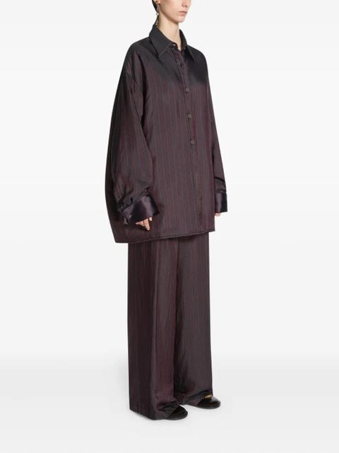 DRIES VAN NOTEN striped shirt - Red - zdjęcie produktu nr 2