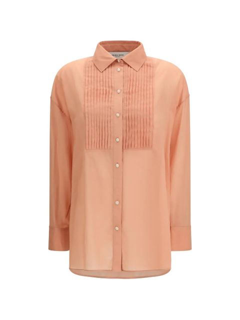 Golden Goose pleated bib over shirt - Orange - zdjęcie produktu nr 1