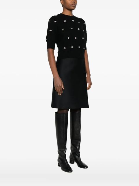 TWINSET crystal-embellished sweater - Black