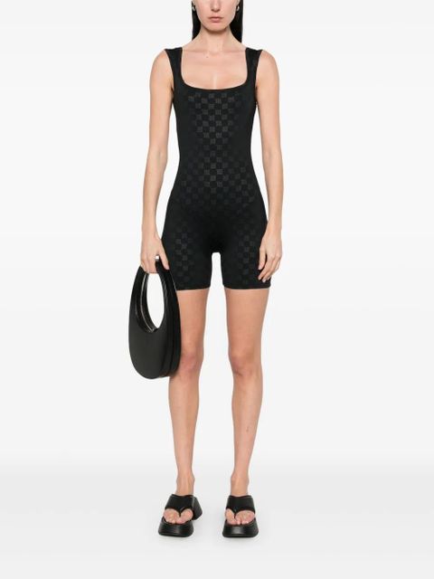 MISBHV monogram playsuit - Black - zdjęcie produktu nr 2