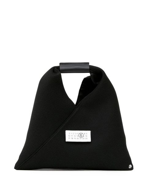 MM6 Maison Margiela numbers-motif mesh tote - Black - zdjęcie produktu nr 1