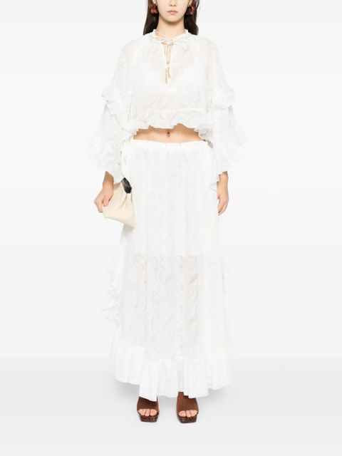 ZIMMERMANN Daylight blouse - White - zdjęcie produktu nr 2