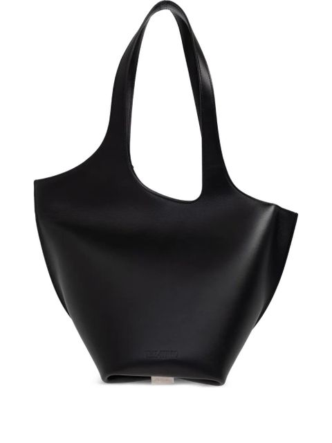 The Attico medium La Scoop tote bag - Black - zdjęcie produktu nr 1