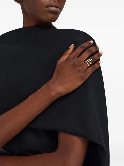 Ferragamo gancio triple-wrap ring - Gold - zdjęcie produktu nr 2