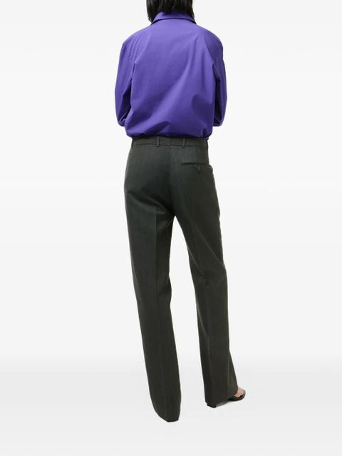 OUR LEGACY Universe pinstriped pleated trousers - Grey - zdjęcie produktu nr 2